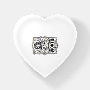 Jesus Price Tag Worth Jesus Price Tag Worth Christ Paperweight
