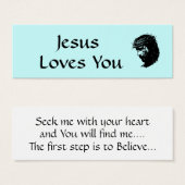 Jesus Profile Card (Front & Back)