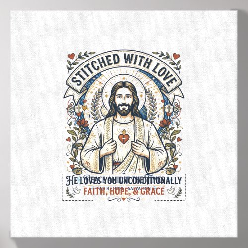 Jesus Prophecy Eschatology Vintage Shirt Christian Canvas Photo Tile