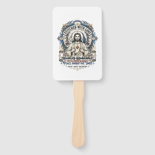 Jesus Prophecy Eschatology Vintage Shirt Christian Hand Fan