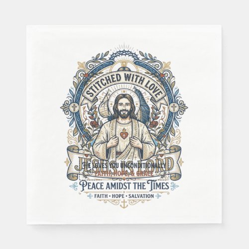 Jesus Prophecy Eschatology Vintage Shirt Christian Napkins