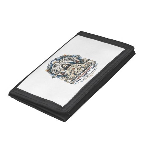 Jesus Prophecy Eschatology Vintage Shirt Christian Trifold Wallet
