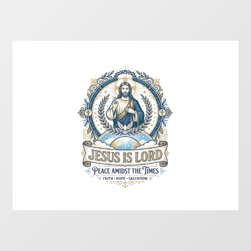 Jesus Prophecy Eschatology Vintage Shirt Christian Window Cling