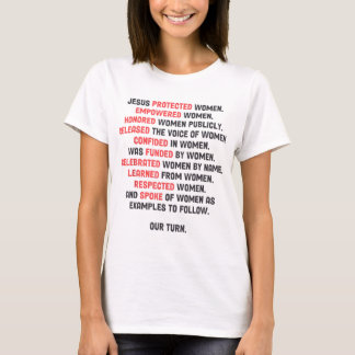 Jesus Protected Women Empowered Women Jesus Lover T-Shirt
