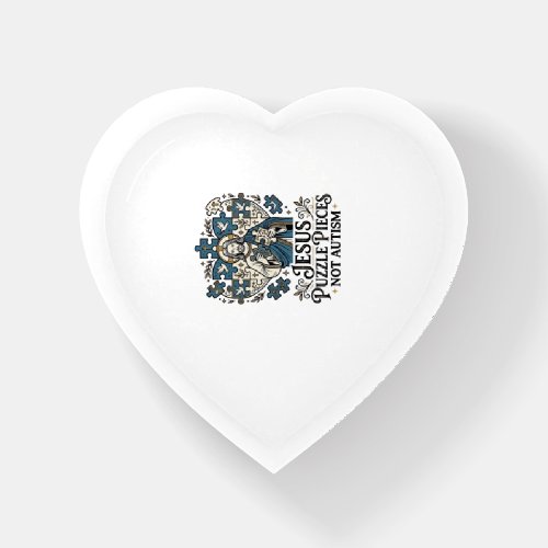 Jesus Puzzle Pieces Not Autism Jesus Puzzle Pieces Paperweight