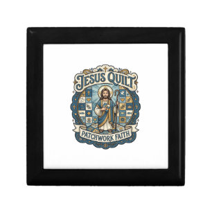 Jesus Quilt Patchwork Faith Jesus Quilt Patchwork Gift Box