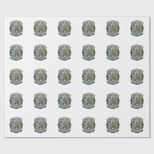 Jesus Quilt Patchwork Faith Jesus Quilt Patchwork Wrapping Paper