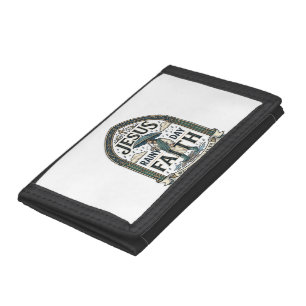 Jesus Rainy Day Faith Jesus Rainy Day Christian Fa Trifold Wallet