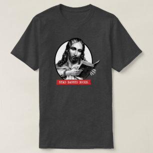 Jesus Reads Banned Books T-Shirt