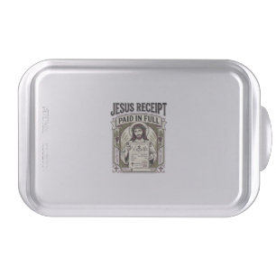 Jesus Receipt Paid In Full Jesus Receipt Paid In C Cake Pan