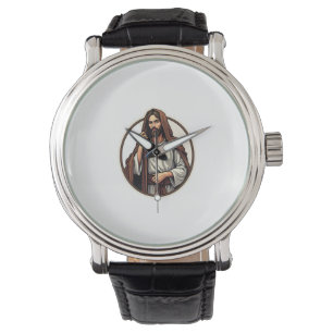 Jesus Refuge Cloak Vintage Engraving Tee Watch