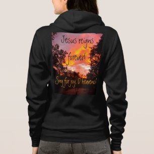 Jesus reigns forever hoodie