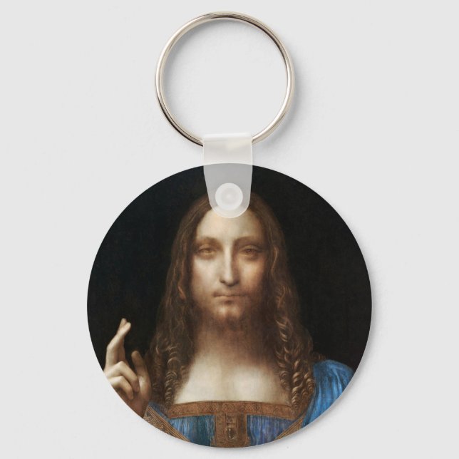 Jesus Religious Art Keychain (Front)