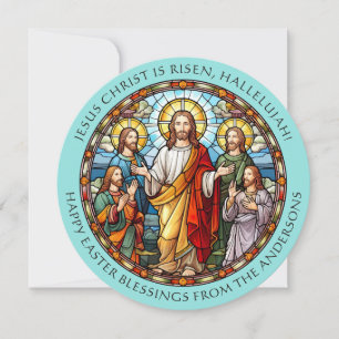 Jesus Religious Catholic Easter Holiday Card