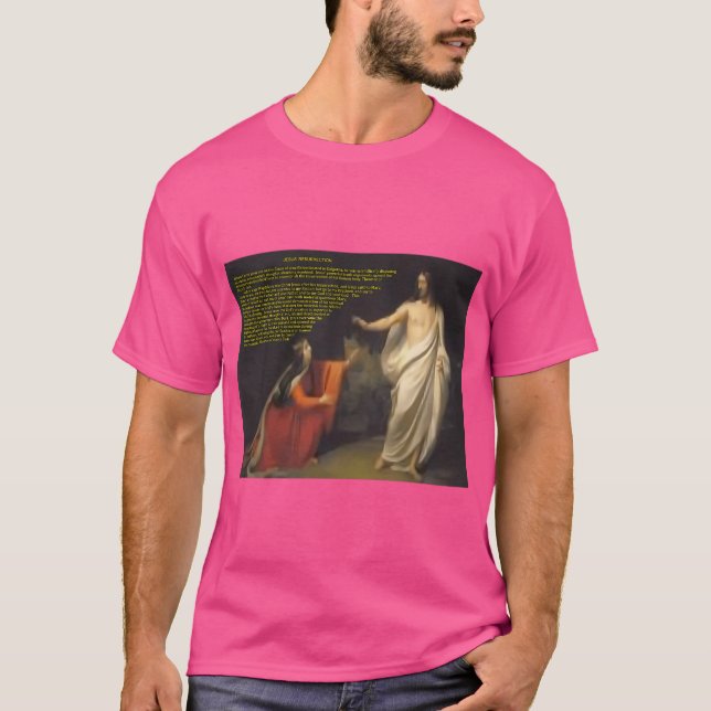 Jesus' Resurrection Art T-Shirt (Front)