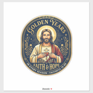 Jesus Retirement Vintage Shirt Christian Sticker