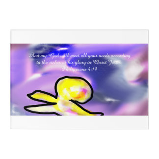 jesus rich  acrylic print