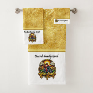 Jesus Rides Toward Our Salvation Bath Towel Set