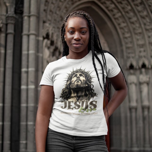 Jesus Risen - Jesus Christ Artistic  T-Shirt (Creator Uploaded)