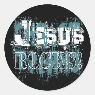 Jesus Rocks! Sticker