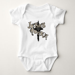 Jesus Rockz Christian Baby Bodysuit