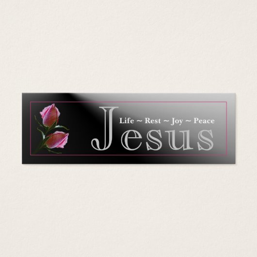 Jesus Rose Profile Card (Front)