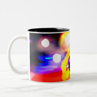 Jesus rule Two-Tone coffee mug