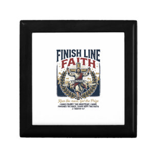 Jesus Running Marathon Vintage Shirt Christian Gra Gift Box