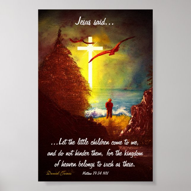 Jesus Said Poster (Front)