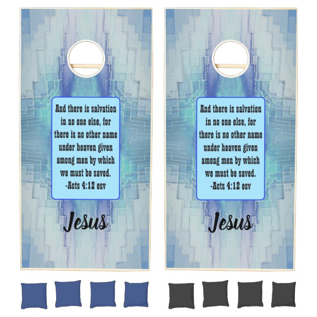 Jesus Salvation Cornhole Set (Set)