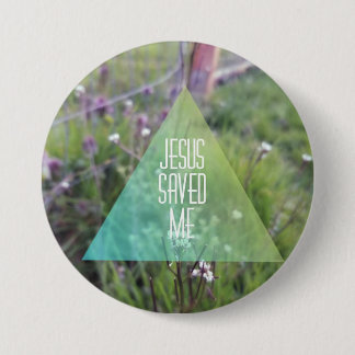 JESUS SAVED botton Button