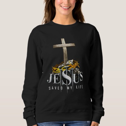 Jesus Saved My Life T Shirt Savior God Religion Pr