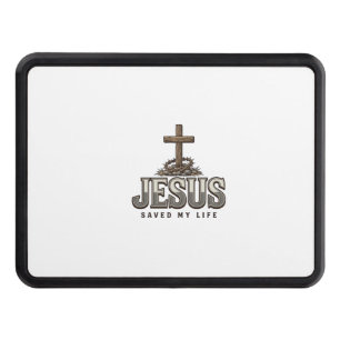 Jesus Saved My Life Vintage Engraving Christian De Hitch Cover