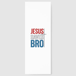 Jesus Saves Bro Christian Typography T-Shirt Desig Bookmarks