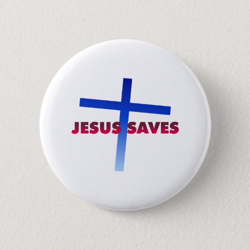 Jesus Saves Button