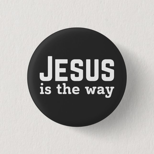Jesus Saves  Button (Front)