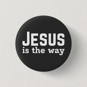 Jesus Saves  Button