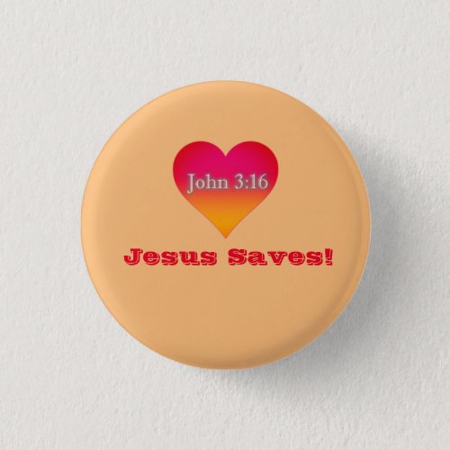 Jesus Saves Button