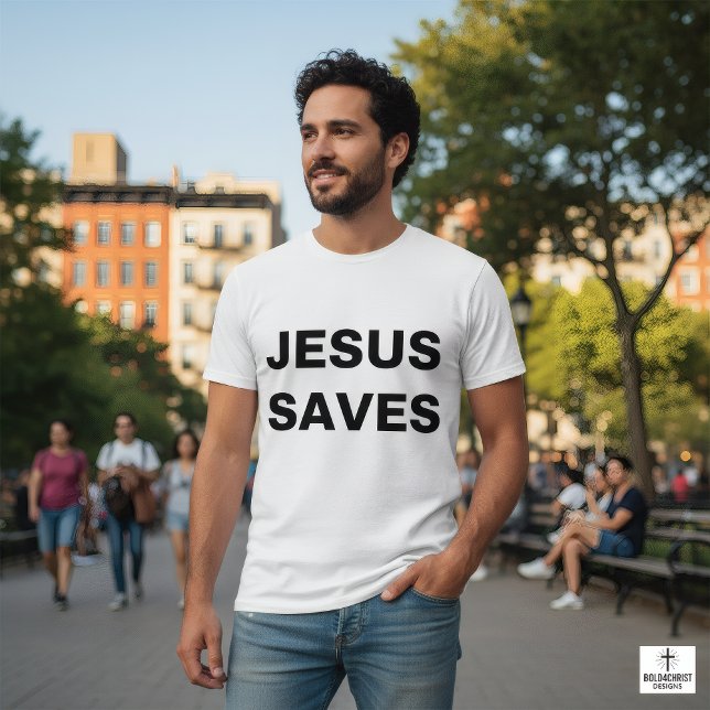 Jesus Saves Christian Faith T-Shirt (Creator Uploaded)