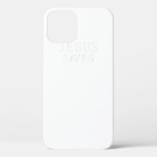 Jesus Saves Christian Jesus Yeshua  iPhone 12 Case