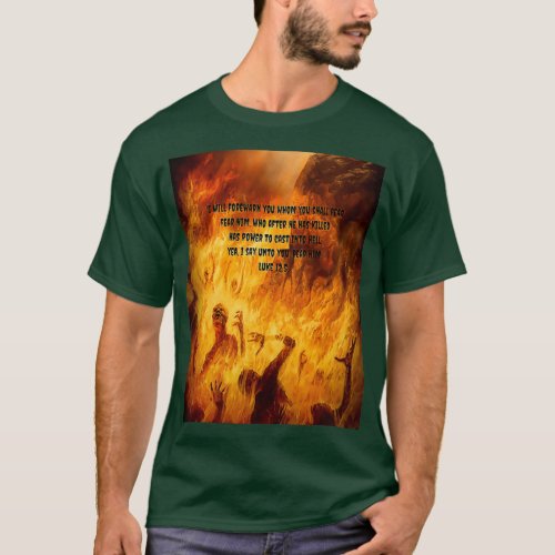 JESUS SAVES FROM HELL Graphic T_Shirt