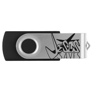 JESUS SAVES GRAFFITI FLASH DRIVE