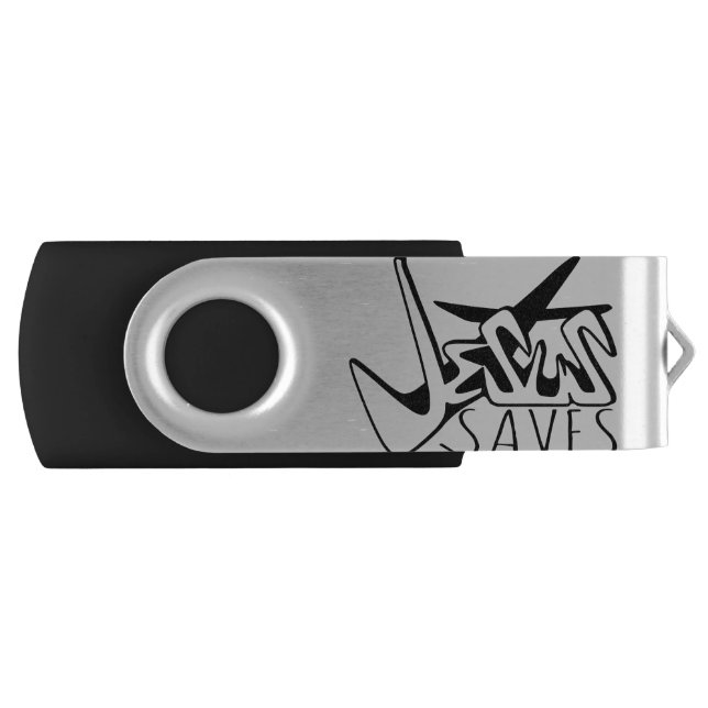 JESUS SAVES GRAFFITI FLASH DRIVE (Front)