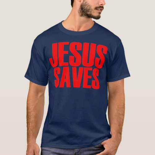 Jesus Saves Hulk Rules Style T_Shirt