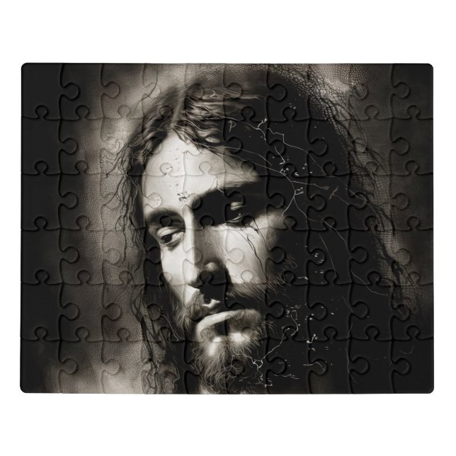Jesus saves jigsaw puzzle (Puzzle Horizontal)