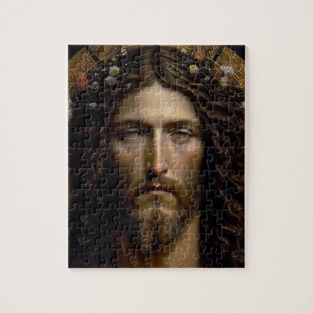 Jesus saves jigsaw puzzle (Vertical)