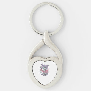 Jesus Saves Nurse Faith Shirt Design_1 Keychain