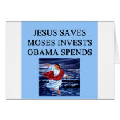 jesus saves obama spends (Front Horizontal)