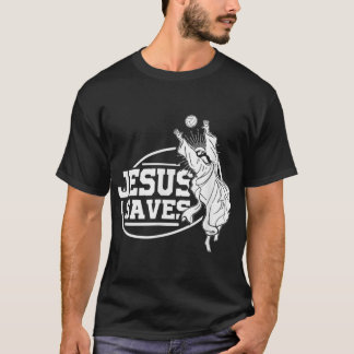 Jesus Saves Shirt Volleyball