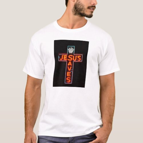 Jesus Saves Sign T_Shirt